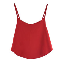 Crop Top   style Women Red White Tank Tops Women Cotton Camis Female Canotta Top Donna,Crochet Tops SM6