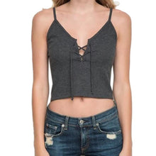 Crop Top Mujer Bandage Hollow Out Women Knitted Cami Tank Tops Cropped For Women Regatas Feminina#A12 SM6