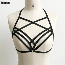 Crop Top Sexy Women Strappy Bra Bandage Hollow Halter 2017 Summer Tops Crossed Bustier Bra Roupas Sexy E Sensuais#121 SM6