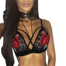 Crop Tops Women Hollow Out Appliques Floral Translucent Sexy Bralette Sheer Lace Tank Tops Women Lace Top Camis Cropped#416 SM6