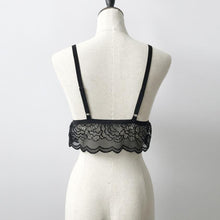 Crop Tops Women Sexy Lingerie Lace Bralette Lace Floral 2017 Summer Tops Bustier Bra Hollow Bralet Bra Bustier Haut Top#121 SM6