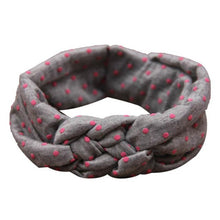 Crossed Headband Dot Printed Girl Hair Accessories Cute Headbands Summer Hair Ties Cerchietti Capelli#121 SM6