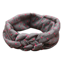 Crossed Headband Dot Printed Girl Hair Accessories Cute Headbands Summer Hair Ties Cerchietti Capelli#121 SM6