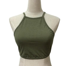 Crossed Top Bandage Backless Crop Top Women Halter Tank Tops Bustier Crop Top Gothic Clothing Lenceria Femenina Sutia Strappy#99 SM6