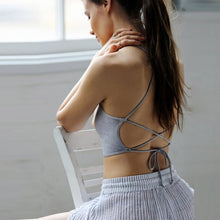 Crossed Top Bandage Backless Crop Top Women Halter Tank Tops Bustier Crop Top Gothic Clothing Lenceria Femenina Sutia Strappy#99 SM6