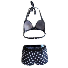 Crossed Top Sext Bra Print Dot Halter Bra Pkus Size 3XL Women Summer Beach Swimsuit Crop Tops Bralette Bra Bikini Bottoms#0521 SM6