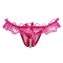 Crotchless Women Girl Sexy Open Thong Crotch Panties Lace Panties Knicker Thong Lingerie Underwear Culotte Sexy Crotchless#568 SM6