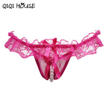 Crotchless Women Girl Sexy Open Thong Crotch Panties Lace Panties Knicker Thong Lingerie Underwear Culotte Sexy Crotchless#568 SM6