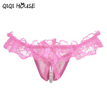 Crotchless Women Girl Sexy Open Thong Crotch Panties Lace Panties Knicker Thong Lingerie Underwear Culotte Sexy Crotchless#568 SM6