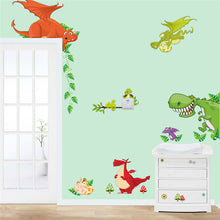Cute Animal Live in Your Home DIY Wall Stickers/ Home Decor Jungle Forest Theme Wallpaper Gifts for Kids Room Decor Sticker SM6