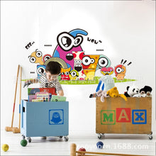Cute Animales Children Room Wall Stickers Home Decor Decoration For Kids Rooms Removable waterproof SM6