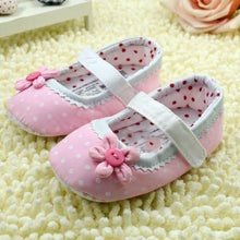 Cute Baby Girls Boy First Walkers Toddler Shoes Bootulti-color Dot Bow Children's Shoes Soft Sole Warm Shoe SM6