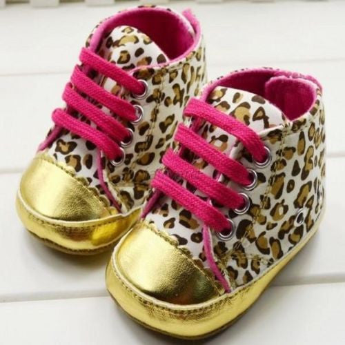 Cute Baby Girls Boy First Walkers Toddler Shoes Bootulti-color Dot Bow Children's Shoes Soft Sole Warm Shoe SM6