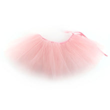 Cute Baby Girls Tulle Party Ballet Dance skirt Pure Colors Short Cake Skirt 2-7Y SM6