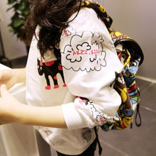 Cute Baby Kids Girls T shirt Toddlers Cartoon Cat Print Long Sleeve T-Shirts Tops SweaterSM6