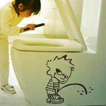 Cute Boy PVC Removable Wall Decor bathroom wall stickers wall decoration stickers SM6