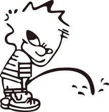 Cute Boy PVC Removable Wall Decor bathroom wall stickers wall decoration stickers SM6