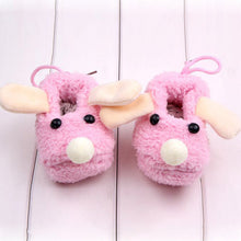 Cute Cartoon Animal born Baby Anti-slip Slipper Fleece Shoes Socks Boots Prewalk Soft Bottom First Walkers Shoes SM6