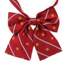 Cute Crown Collar Flower Adjustable Bow Tie Students Plaid Japanese Uniform Bow Tie Women's Butterflies Neck Tie Cravat SM6