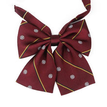 Cute Crown Collar Flower Adjustable Bow Tie Students Plaid Japanese Uniform Bow Tie Women's Butterflies Neck Tie Cravat SM6