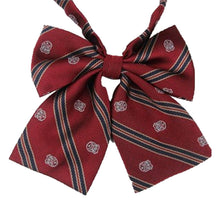 Cute Crown Collar Flower Adjustable Bow Tie Students Plaid Japanese Uniform Bow Tie Women's Butterflies Neck Tie Cravat SM6