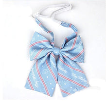 Cute Crown Collar Flower Adjustable Bow Tie Students Plaid Japanese Uniform Bow Tie Women's Butterflies Neck Tie Cravat SM6