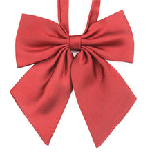 Cute Crown Collar Flower Adjustable Bow Tie Students Plaid Japanese Uniform Bow Tie Women's Butterflies Neck Tie Cravat SM6