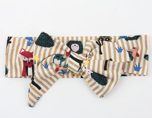 Cute Girls Bow Headband Elastics For Newborns Elastic Hair Head Band Fashion Accessorie Kinderkleding Meisjes#3546 SM6