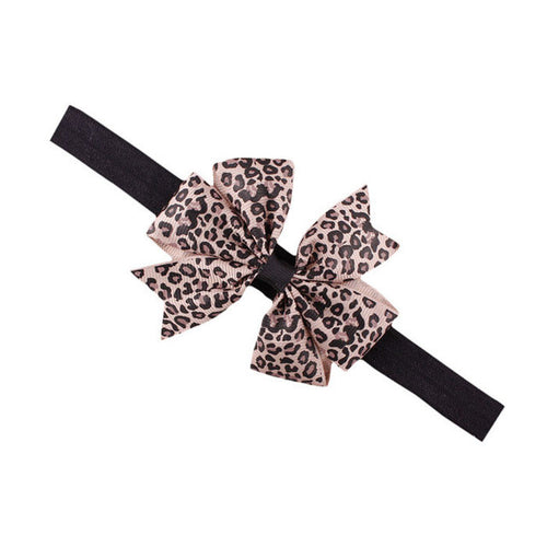 Cute Girls Hair Accessories Bowknot Dot Elastic Hair Bands Bandeau Fille Flower Hair Band Faixa De Cabelo#121 SM6