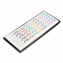 Cute Kawaii Earrings Heart Shape Clip Earrings Without Piercing For Women Girls 1Pack 40pcs Women Clip Earrings SM6