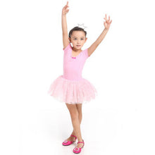 Cute Kids Baby Girl Ballet Dance Dress Child Girl Short Sleeve Tutu Dress Skirts SM6
