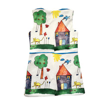 Cute Kids Toddler Girls Print Princess Dress Child Sleeveless Clothes Dresses SM6