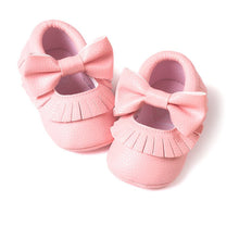 Cute Baby Girls Soft Soled PU Leather Shoes Toddler Infant Moccasin 0-18Months First Walkers  SM6