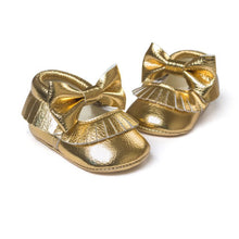 Cute Baby Girls Soft Soled PU Leather Shoes Toddler Infant Moccasin 0-18Months First Walkers  SM6