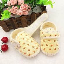 Cute Newborn Infants Kids Baby Shoes Boys Girls Cozy Cotton Soft Soled Crib Shoes First Walkers SM6
