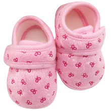 Cute Newborn Infants Kids Baby Shoes Boys Girls Cozy Cotton Soft Soled Crib Shoes First Walkers SM6