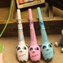 Cute Panda Waterproof Makeup Cosmetic Black Liquid Smooth Eye Liner Eyeliner Pen Whole SM6