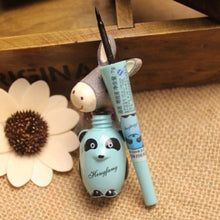 Cute Panda Waterproof Makeup Cosmetic Black Liquid Smooth Eye Liner Eyeliner Pen Whole SM6