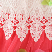 Cute Princess Baby Girls Sleeveless Floral Tutu Tulle Cotton Dress for 0-4Y SM6