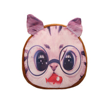 Cute Kids Backpack Boy Girl Schoolbag Cat 3D Animal Print Cartoon Children Preschool Kindergarten Backbag SM6