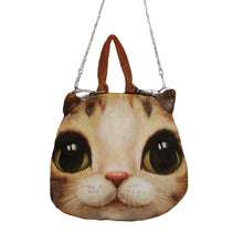 Cute Women Crossbody Bag Animal Cat Dog Head Print Handbag Zipper Mini Shoulder Bag Bolsos Women Totes Bag SM6