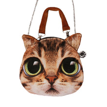 Cute Women Crossbody Bag Animal Cat Dog Head Print Handbag Zipper Mini Shoulder Bag Bolsos Women Totes Bag SM6