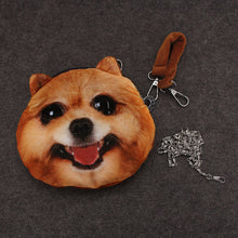 Cute Women Crossbody Bag Animal Cat Dog Head Print Handbag Zipper Mini Shoulder Bag Bolsos Women Totes Bag SM6