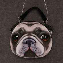 Cute Women Crossbody Bag Animal Cat Dog Head Print Handbag Zipper Mini Shoulder Bag Bolsos Women Totes Bag SM6