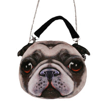 Cute Women Crossbody Bag Animal Cat Dog Head Print Handbag Zipper Mini Shoulder Bag Bolsos Women Totes Bag SM6