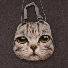 Cute Women Crossbody Bag Animal Cat Dog Head Print Handbag Zipper Mini Shoulder Bag Bolsos Women Totes Bag SM6