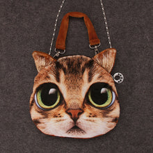 Cute Women Crossbody Bag Animal Cat Dog Head Print Handbag Zipper Mini Shoulder Bag Bolsos Women Totes Bag SM6