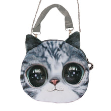 Cute Women Crossbody Bag Animal Cat Dog Head Print Handbag Zipper Mini Shoulder Bag Bolsos Women Totes Bag SM6