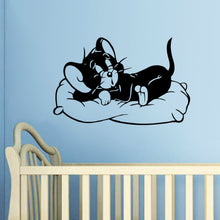 Cute cat cartoon wall children room household adornment wall posts SM6