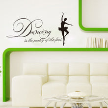 "Dancing" High Quality PVC Removable Wall Sticker Decor For bedroom living Rooms SM6